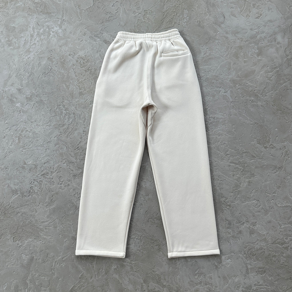 corteiz island puff print zip set [off white]