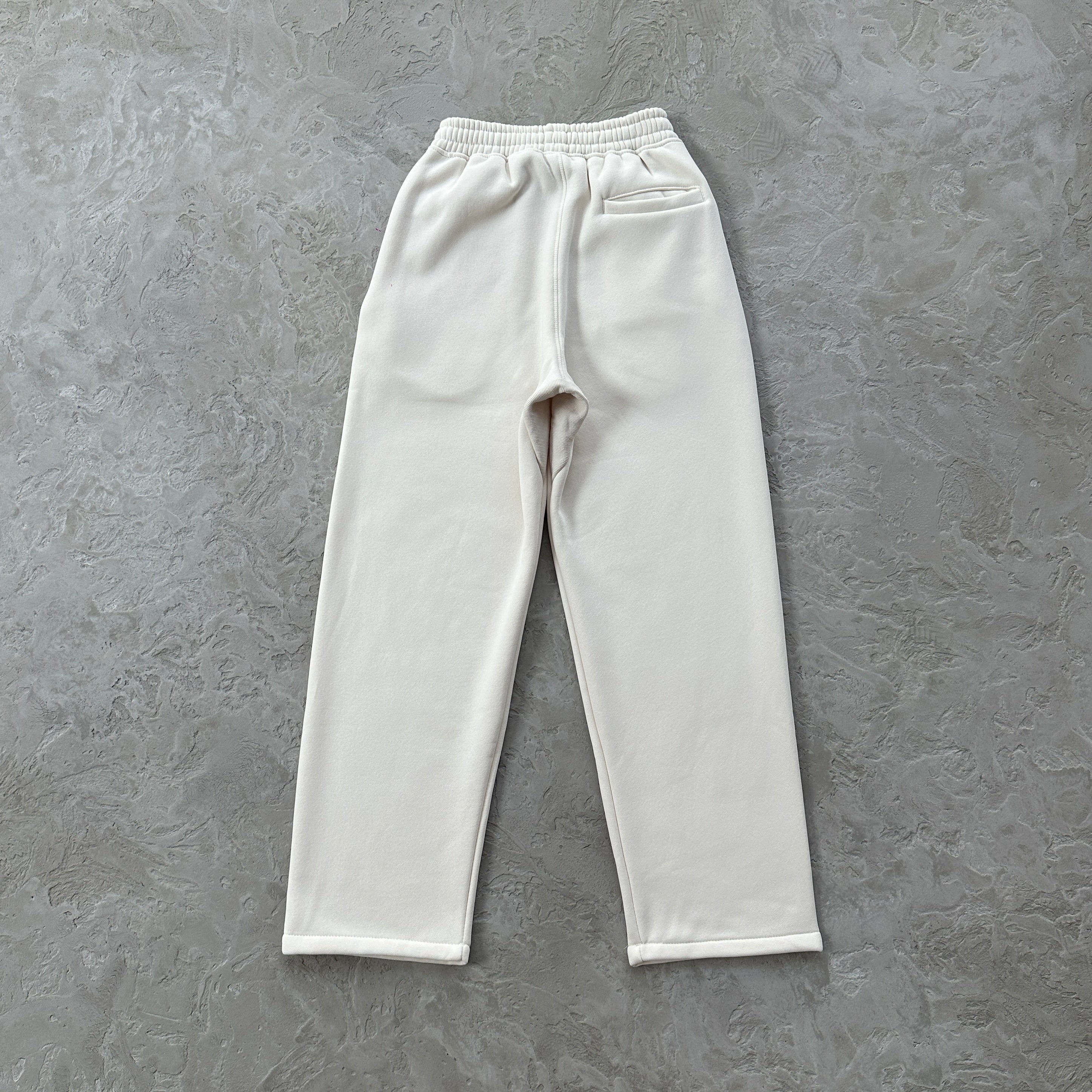 corteiz island puff print zip set [off white]