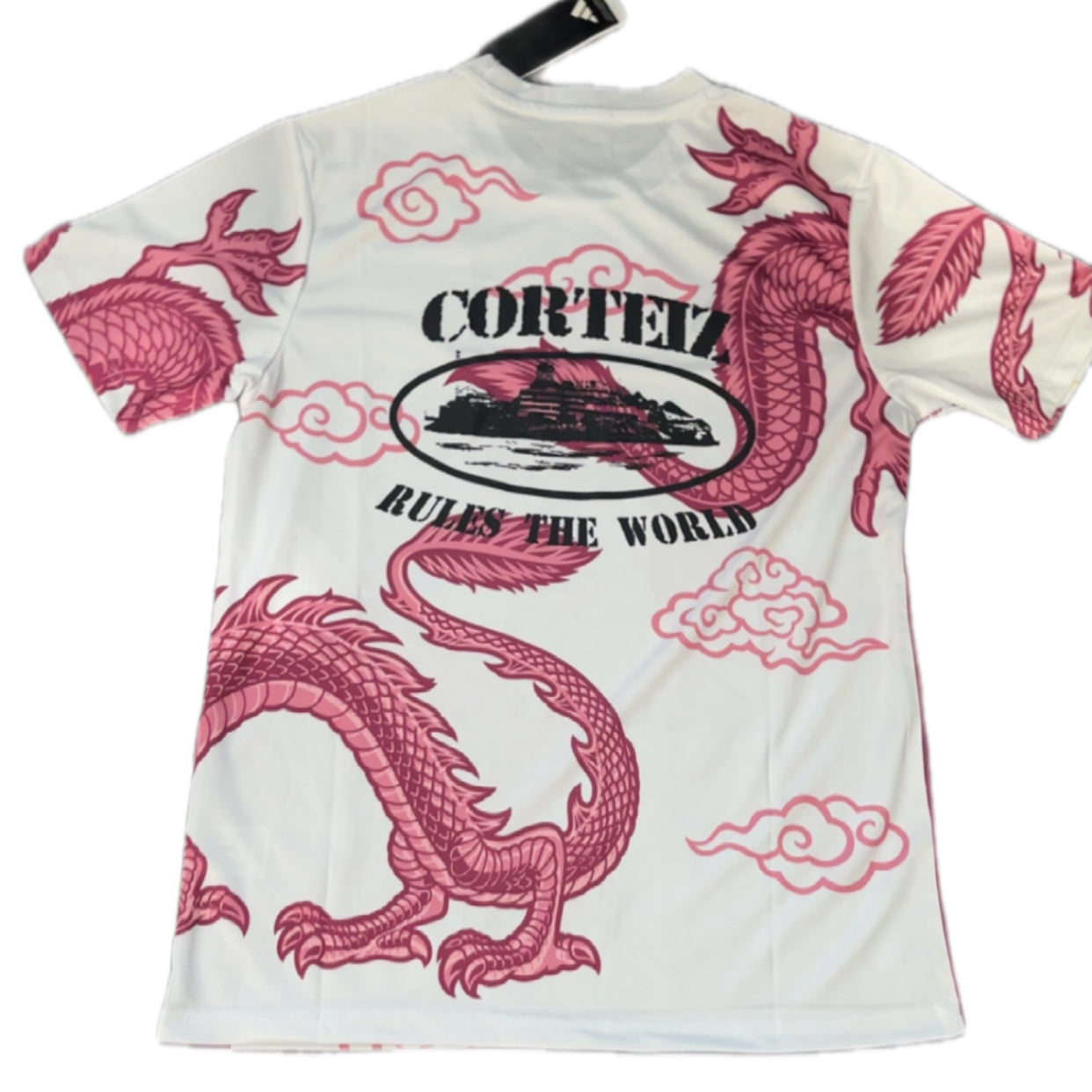 Japan x corteiz football jersey “pink”