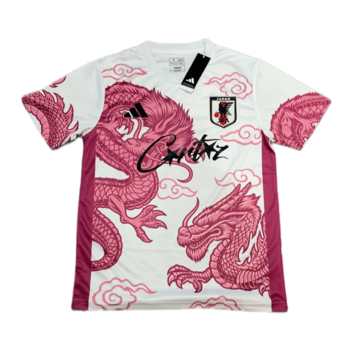 Japan x corteiz football jersey “pink”