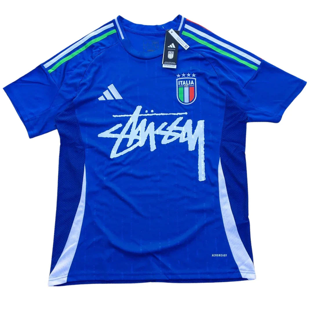STÜSSY FOOTBALL JERSEY-Italy 'blue'